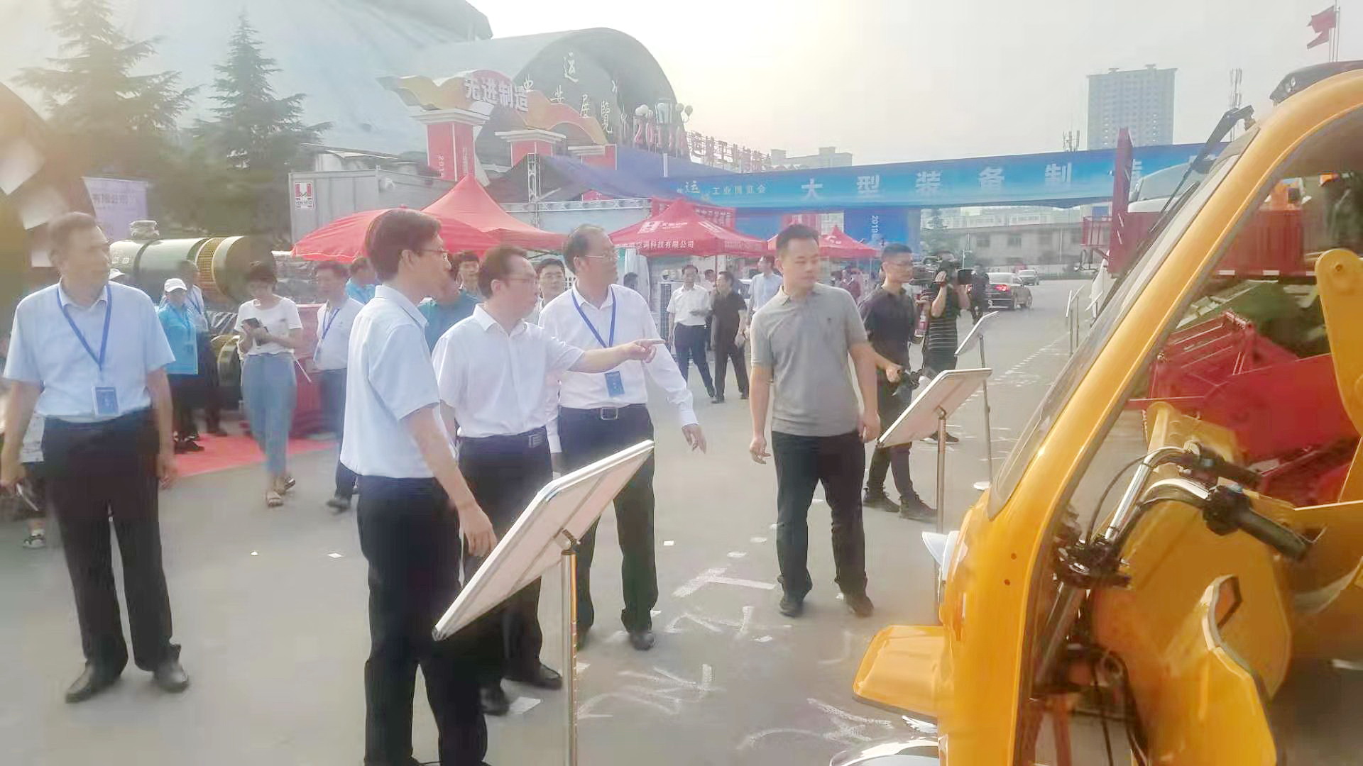 公司多款车型亮相太原市工博会 核心产品很吸睛