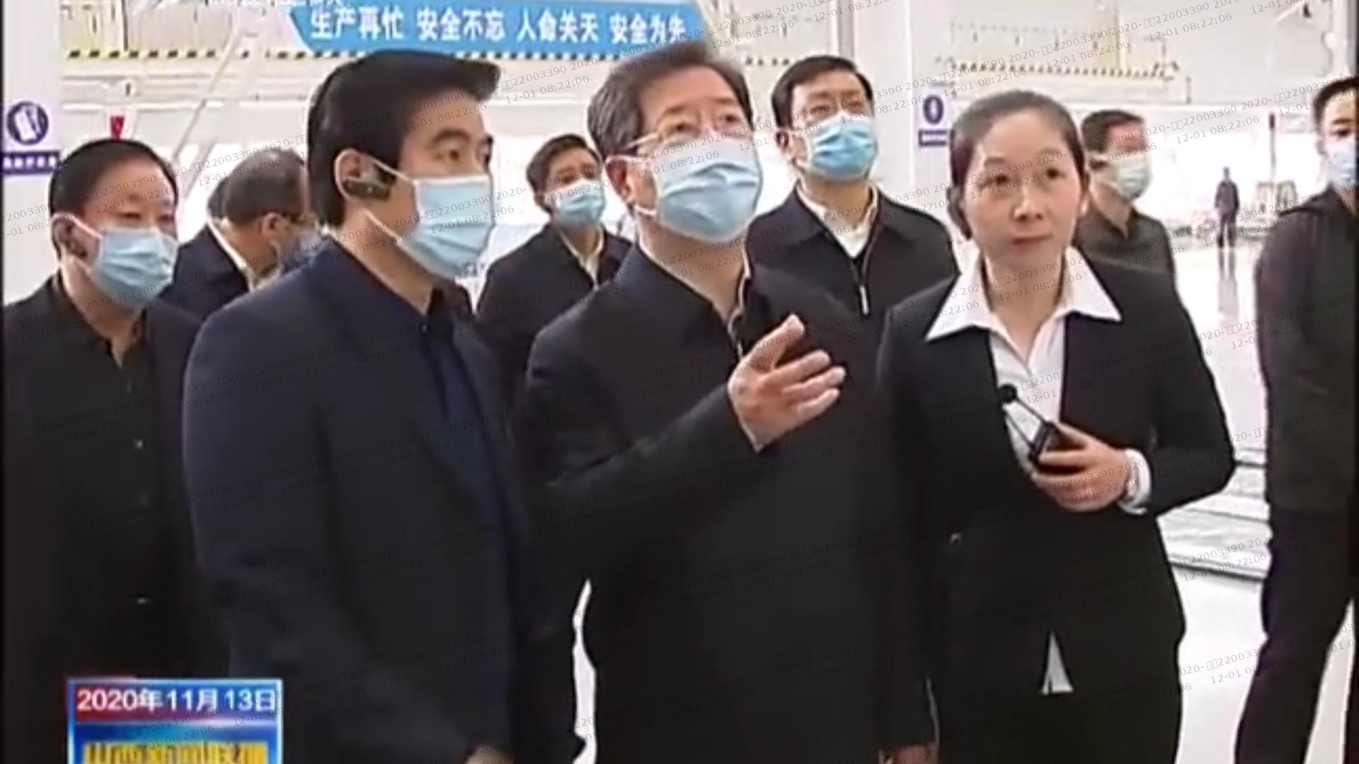 省委书记楼阳生一行深入大运新能源汽车生产基地调研